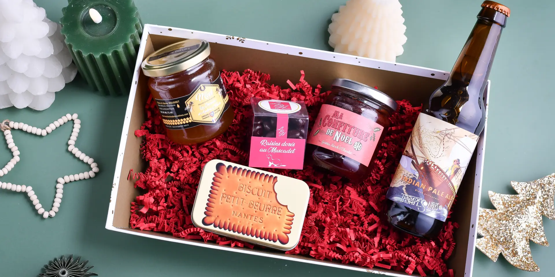 Coffret de Noël - idées de cadeaux du Vignoble Nantais