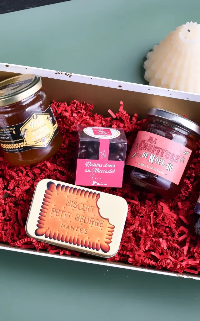 Coffret de Noël - idées de cadeaux du Vignoble Nantais