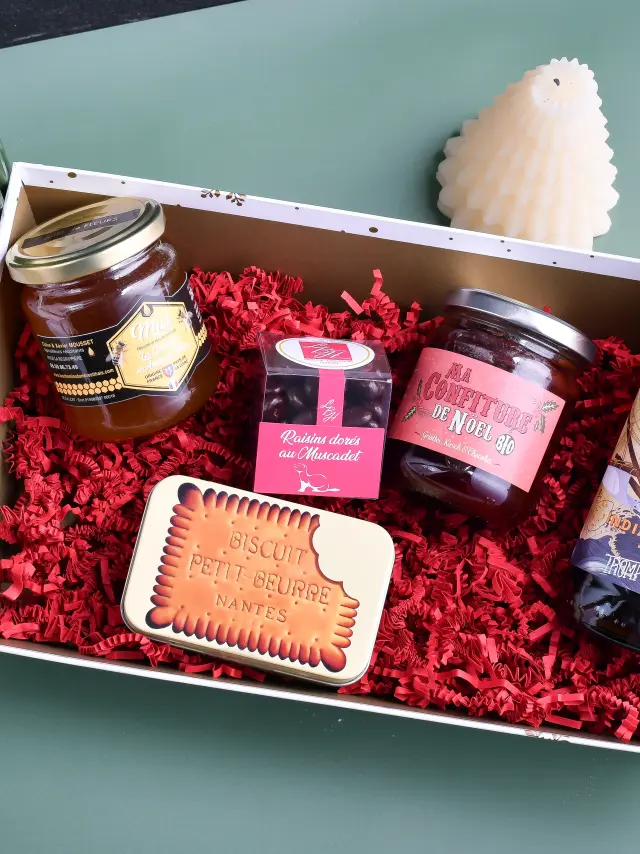 Coffret de Noël - idées de cadeaux du Vignoble Nantais
