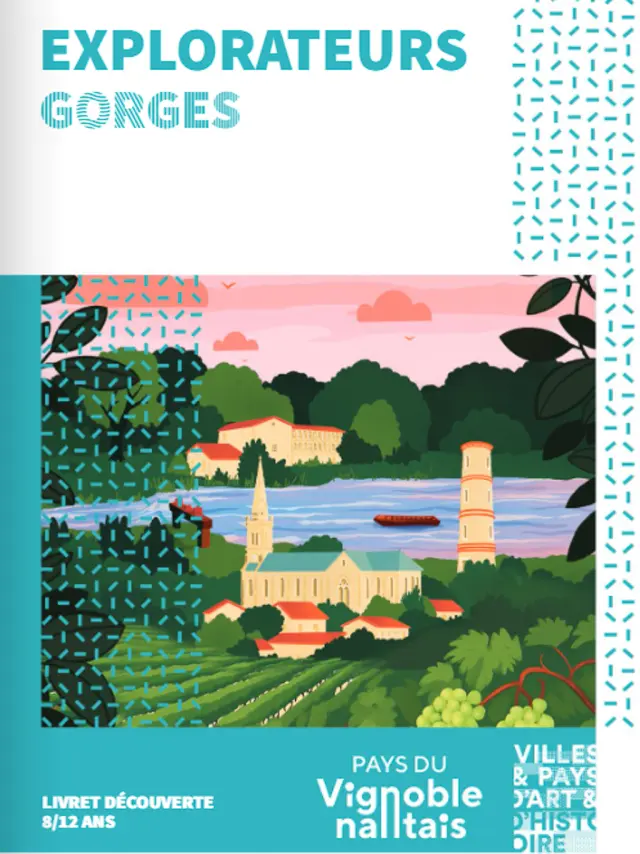 The Vignoble à hauteur d'enfants : Explorers educational booklet in Gorges, by the Pays du Vignoble Nantais