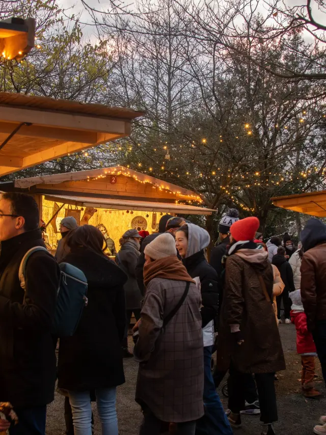 Noël au zoo de la Boissière-du-Doré : le marché de Noël