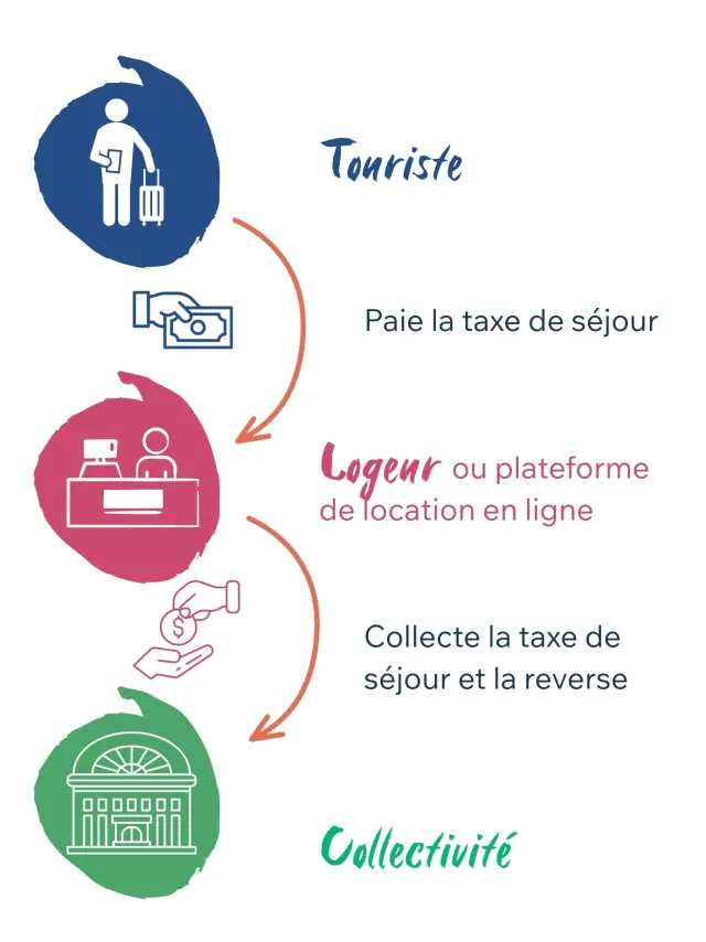 Espace pros du tourisme : taxe de séjour dans le Vignoble Nantais - Schema Taxe De Sejour