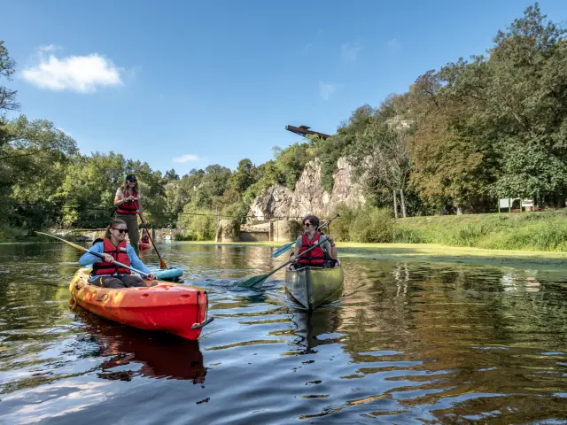 Activities & leisure: Boating in the Vignoble Nantais