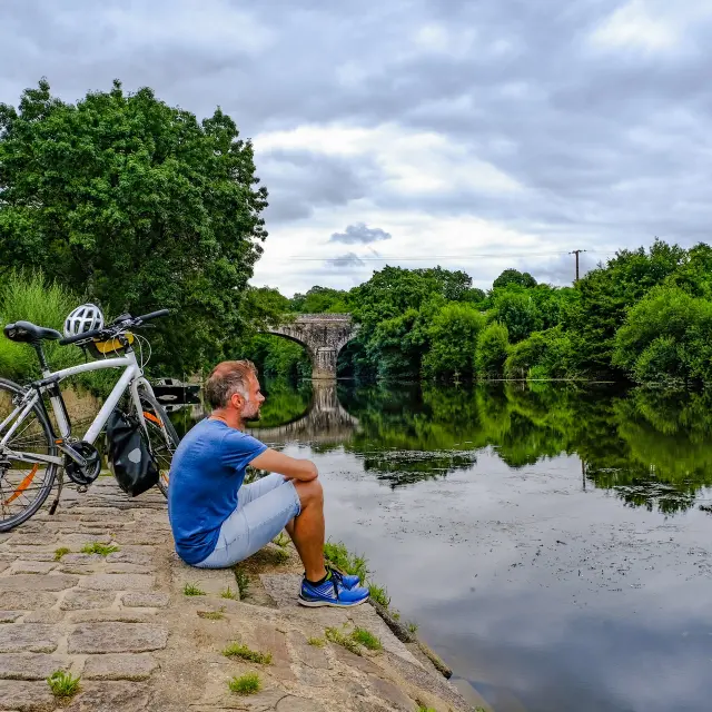 La Vélidéale et l'itinérence vélo le long de la Sèvre du Vignoble Nantais avec Sylvain Le Bourdonnec du blog Ma vie en Loire-Atlantique