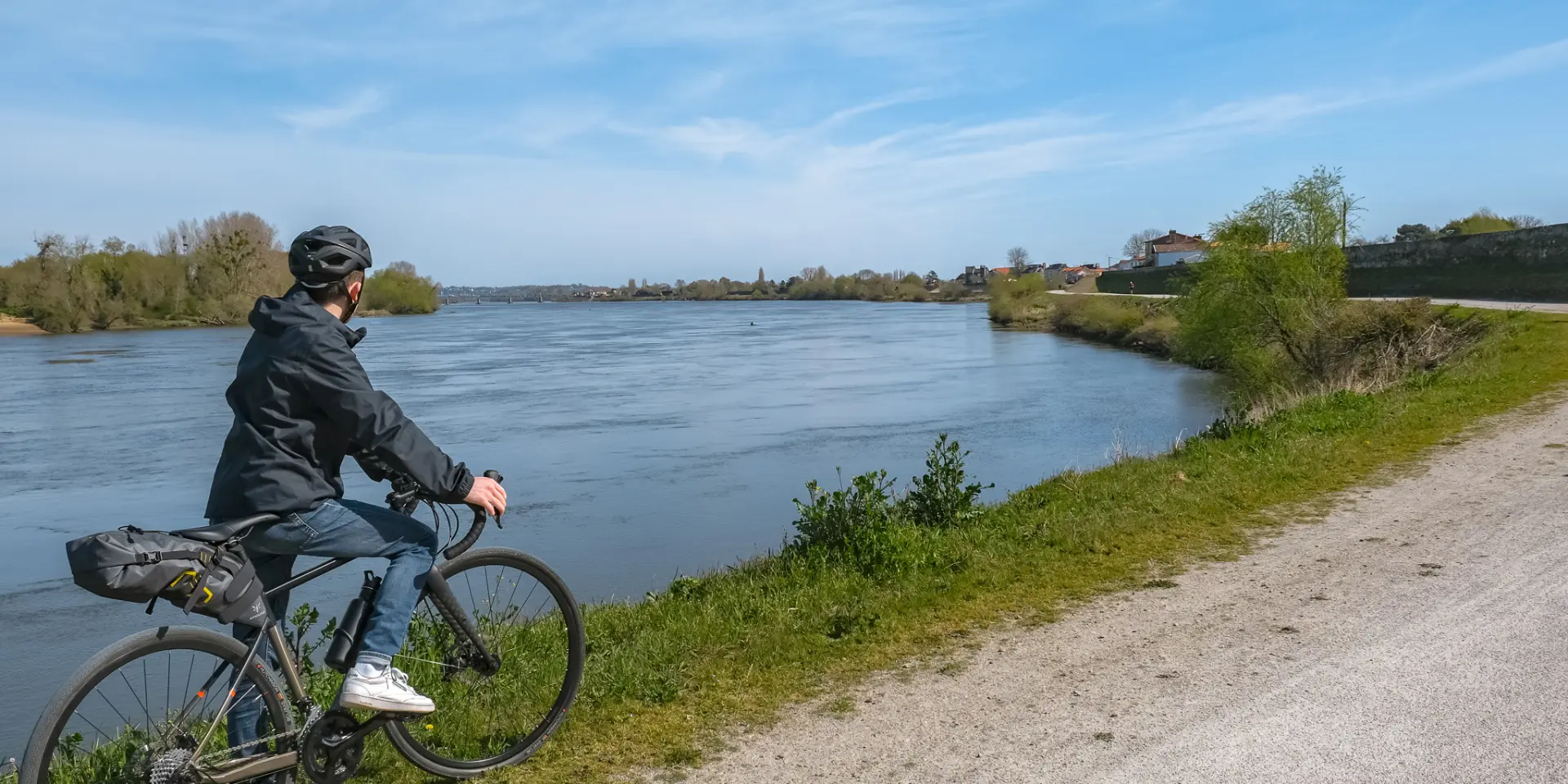 La Loire A Velo et l'itinérence vélo en bord de Loire avec Sylvain Le Bourdonnec du blog Ma vie en Loire-Atlantique