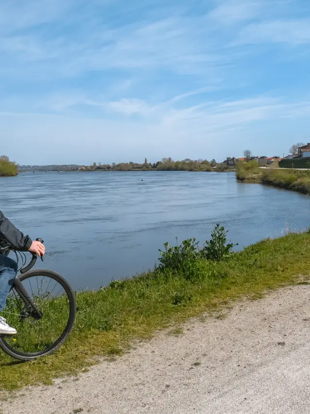 La Loire A Velo et l'itinérence vélo en bord de Loire avec Sylvain Le Bourdonnec du blog Ma vie en Loire-Atlantique