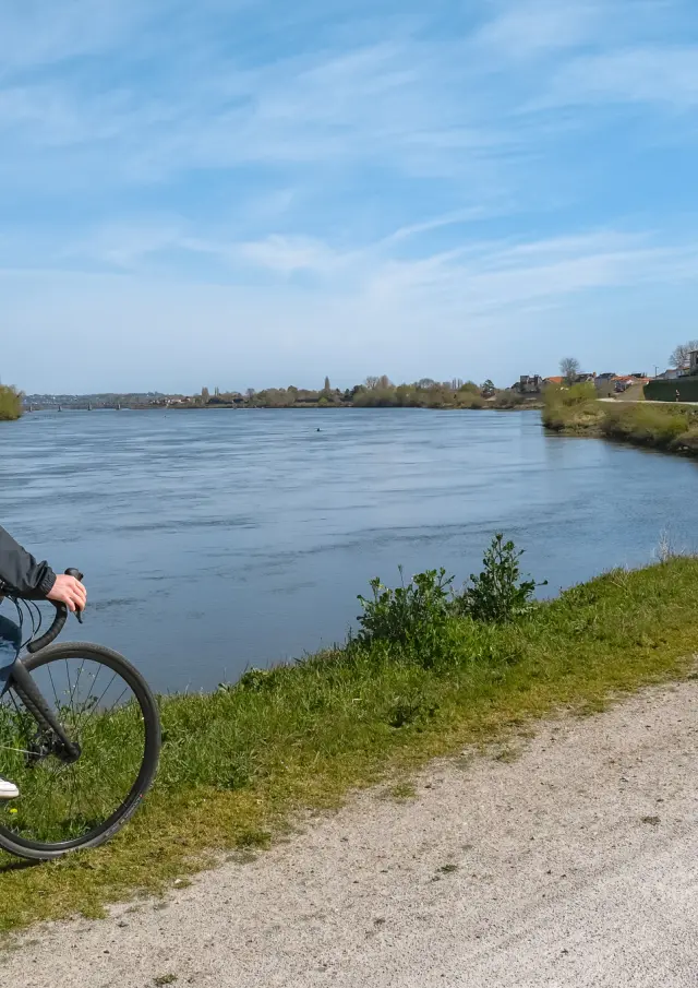 La Loire A Velo et l'itinérence vélo en bord de Loire avec Sylvain Le Bourdonnec du blog Ma vie en Loire-Atlantique