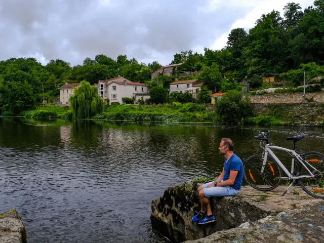 La Vélidéale et l'itinérence vélo le long de la Sèvre du Vignoble Nantais avec Sylvain Le Bourdonnec du blog Ma vie en Loire-Atlantique