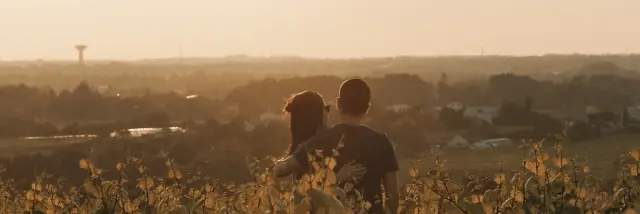 Couple dans le Vignoble Nantais