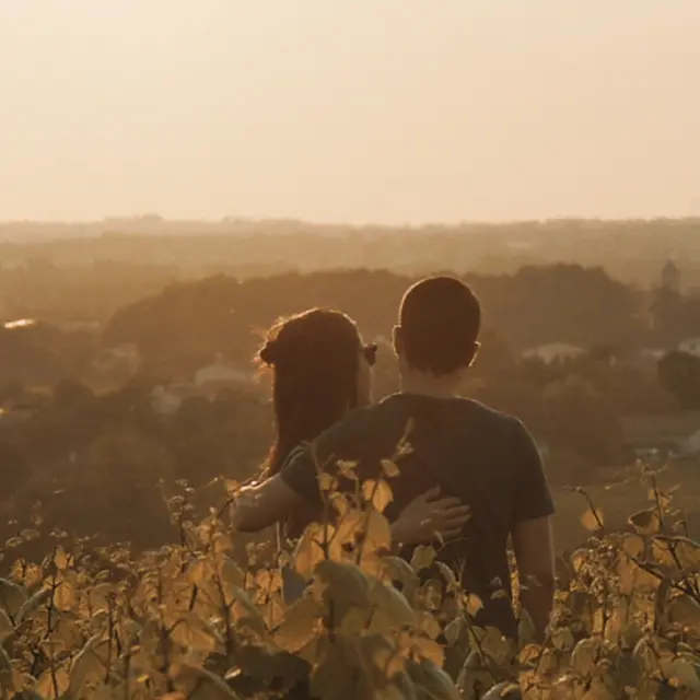 Couple dans le Vignoble Nantais