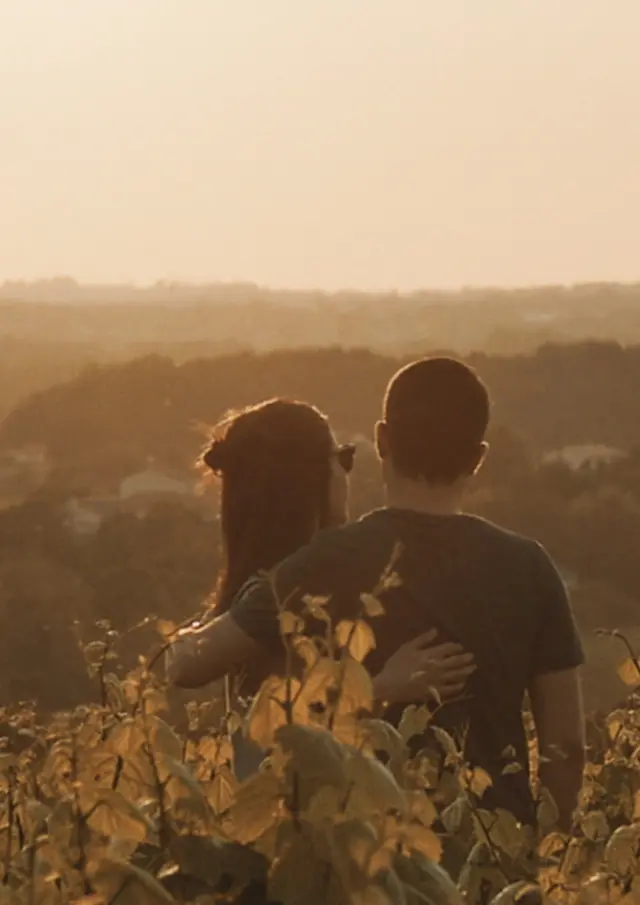 Couple dans le Vignoble Nantais