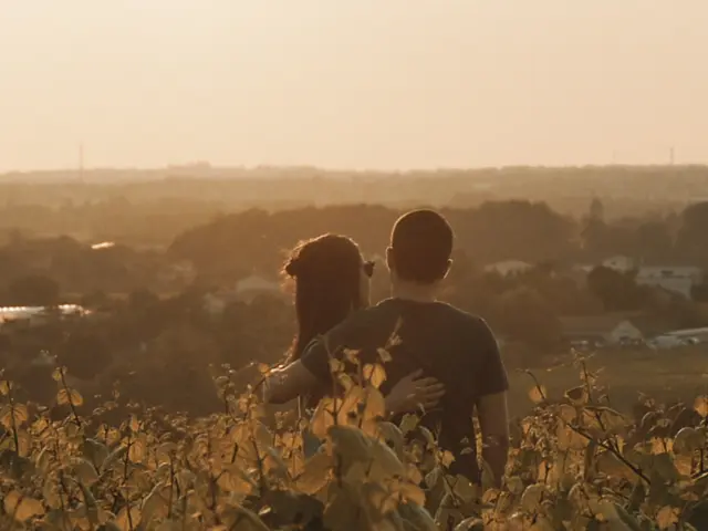Couple dans le Vignoble Nantais