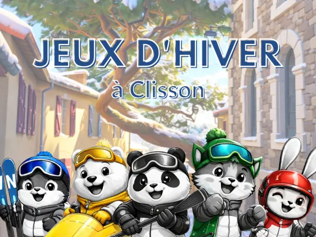 Que faire pendant les vacances de février à Clisson ? Le jeu de piste Les Jeux d’Hiver à Clisson par Destination vignoble Nantais à l'Office de Tourisme