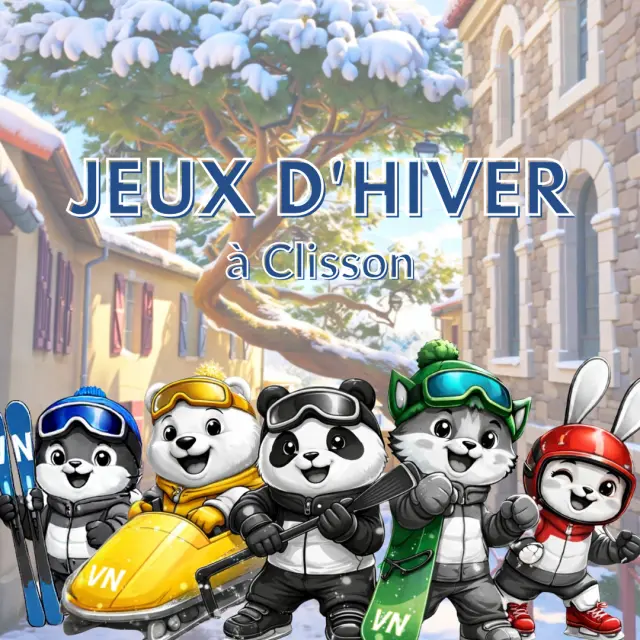 Que faire pendant les vacances de février à Clisson ? Le jeu de piste Les Jeux d’Hiver à Clisson par Destination vignoble Nantais à l'Office de Tourisme