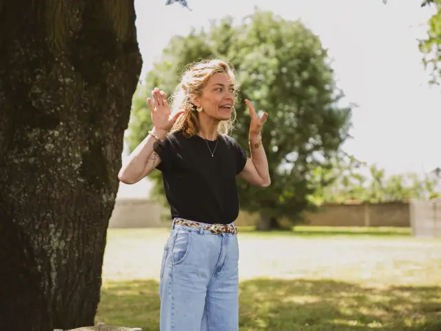Elyne Lavand SPECTACLE PETITS PEPINS POUR PETITS CURIEUX au Musée du Vignoble Nantais