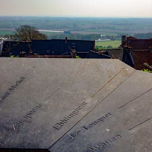 Cassel Tables d'orientation au sommet du mont