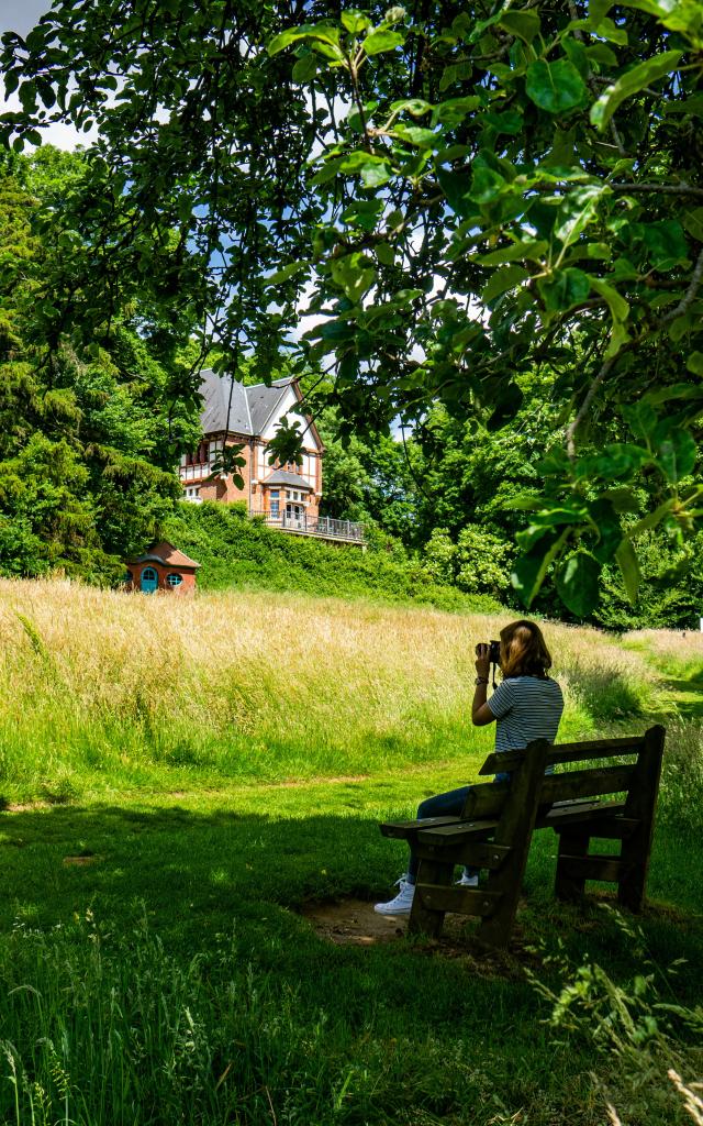 Dans le parc Marguerite Yourcenar