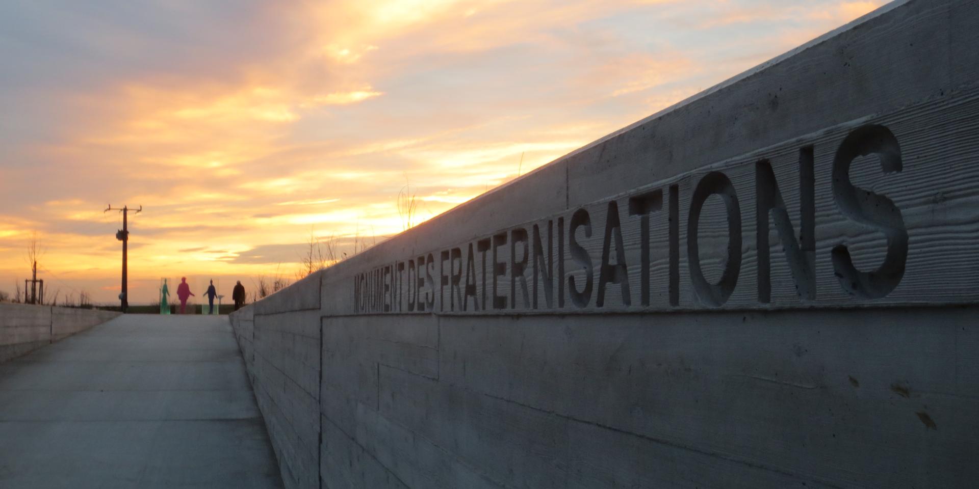 Fraternization Monument Wall