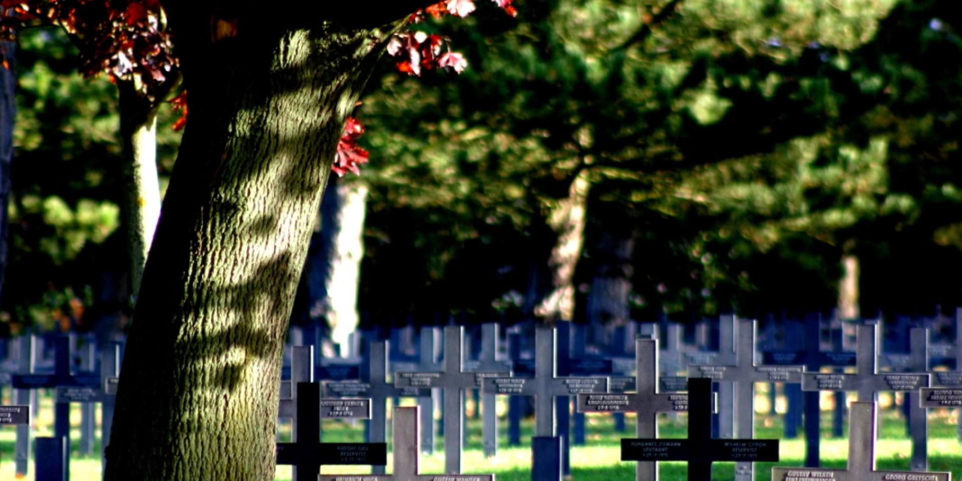 Neuville-Saint-Vaast. Cimetière militaire allemand de la Maison Blanche