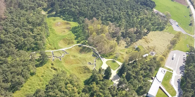 Trenches on Vimy Ridge