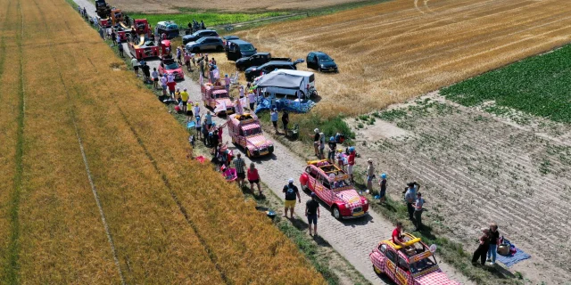 Passage of the Tour de France