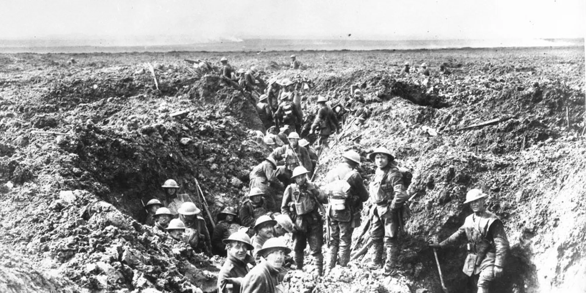 Canadians Consolidating Their Positions On Vimy Ridge 1917