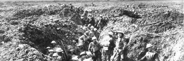 Canadians Consolidating Their Positions On Vimy Ridge 1917