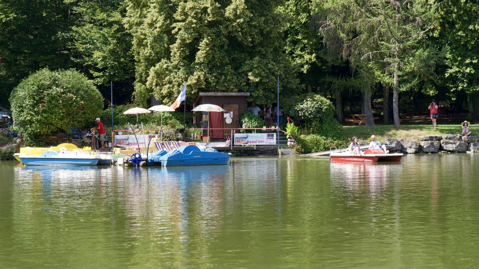 Les activités des Lacs de la Folie Contrexéville Tourisme