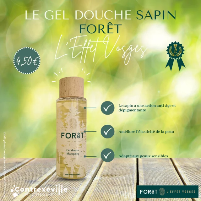 Gel Douche Sapin Forêt l'Effet Vosges