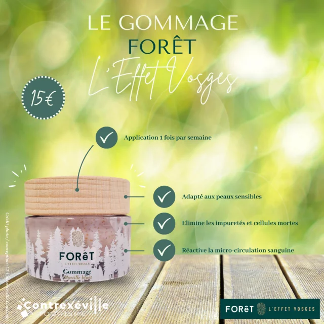 Gommage Forêt l'Effet Vosges
