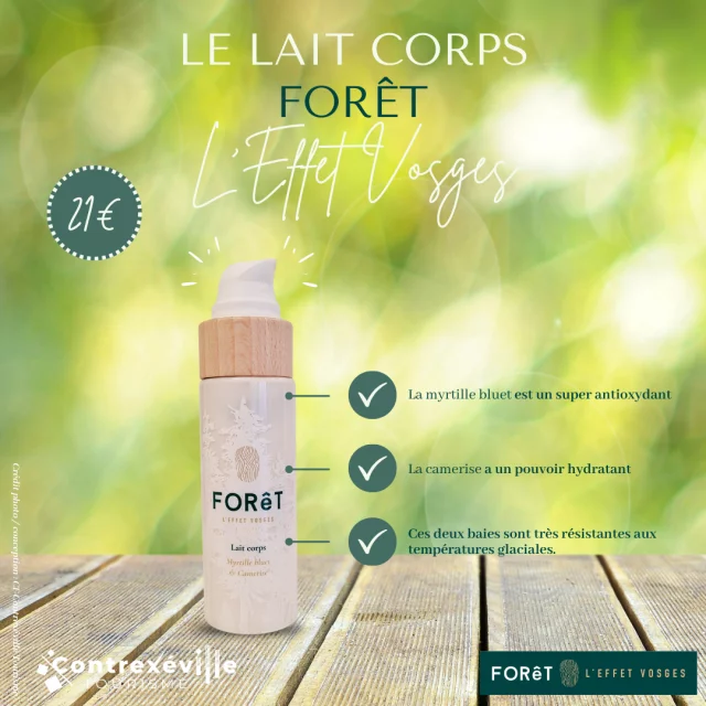 Lait Corps Forêt l'Effet Vosges