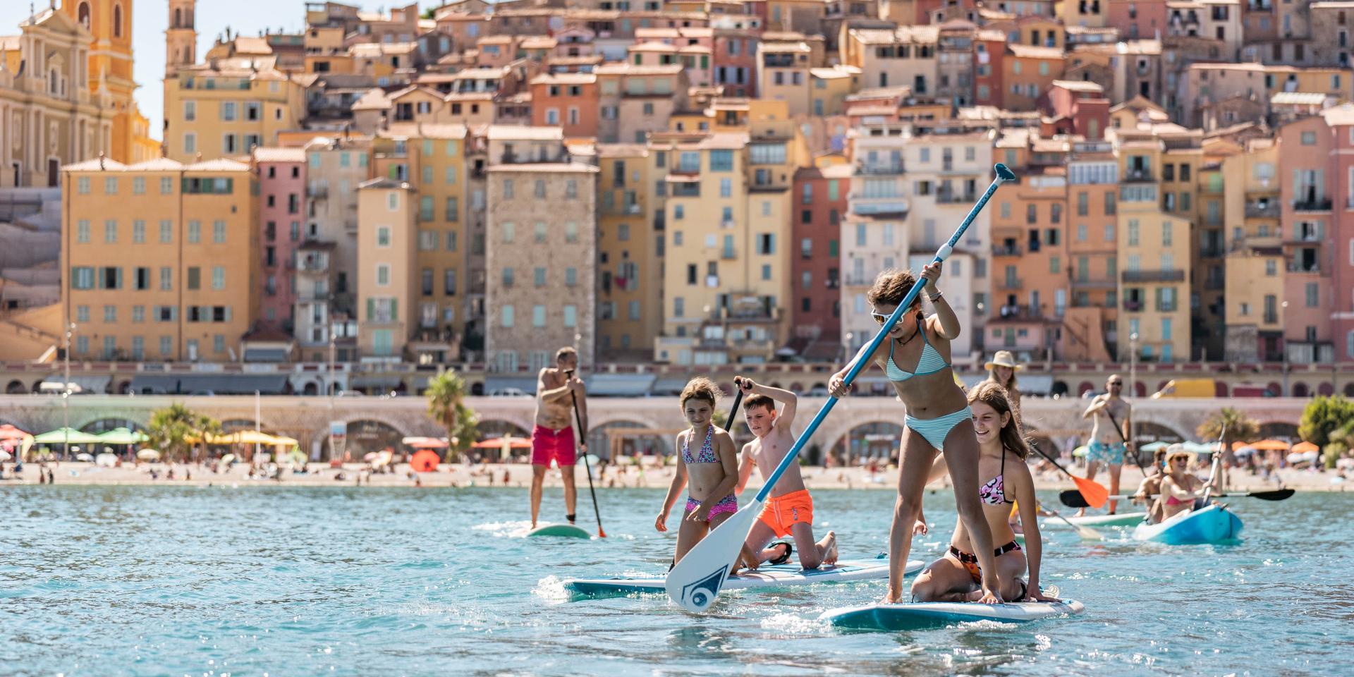 Paddle à Menton