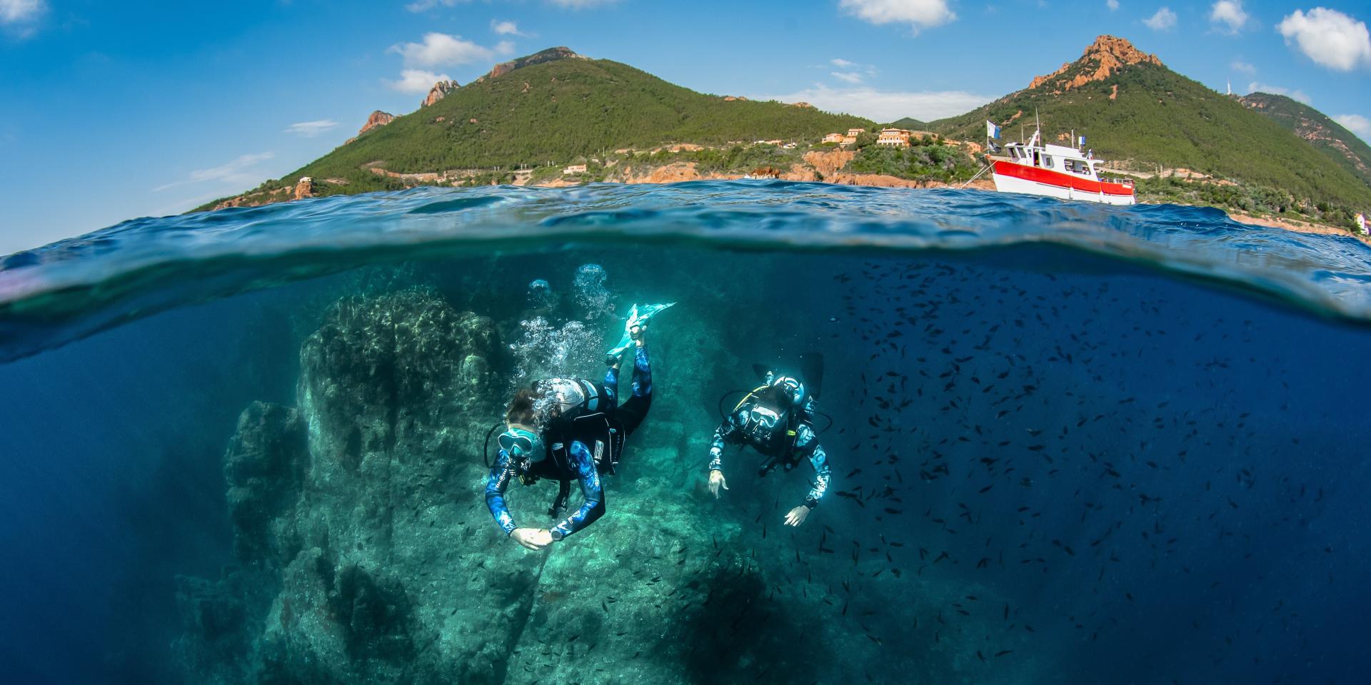 Baptême de plongée sur la Côte d'Azur