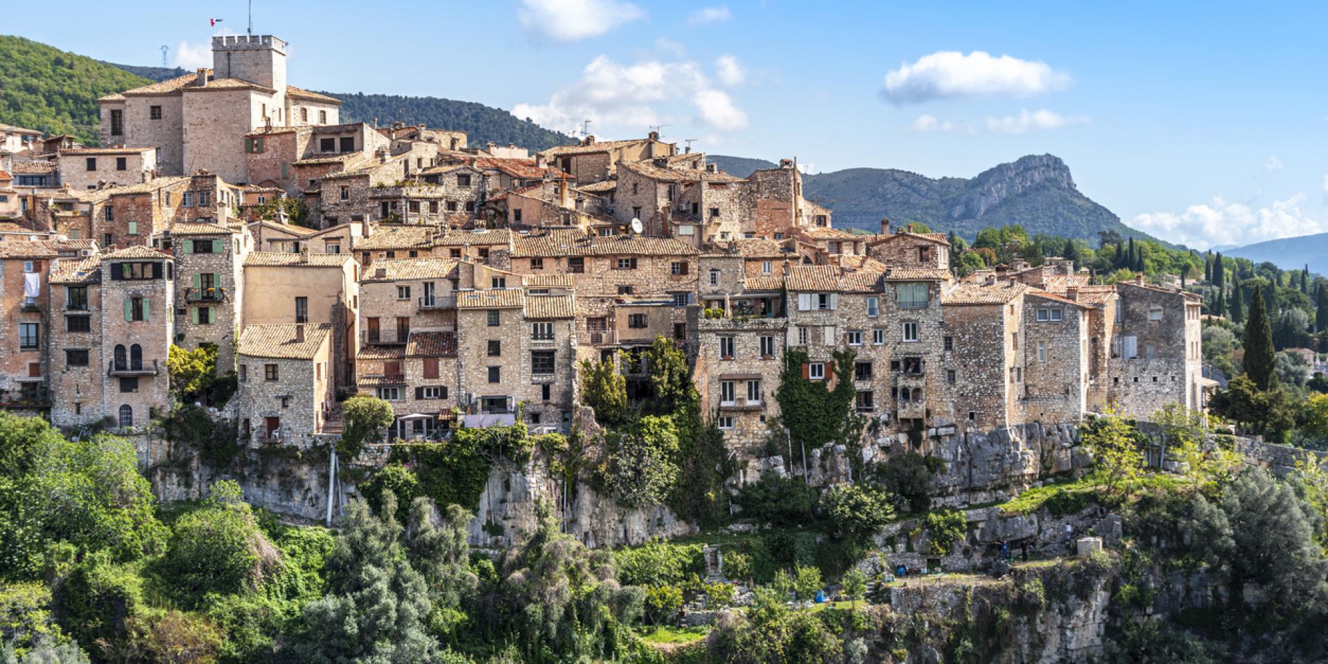 Vue de Tourrettes-sur-Loup