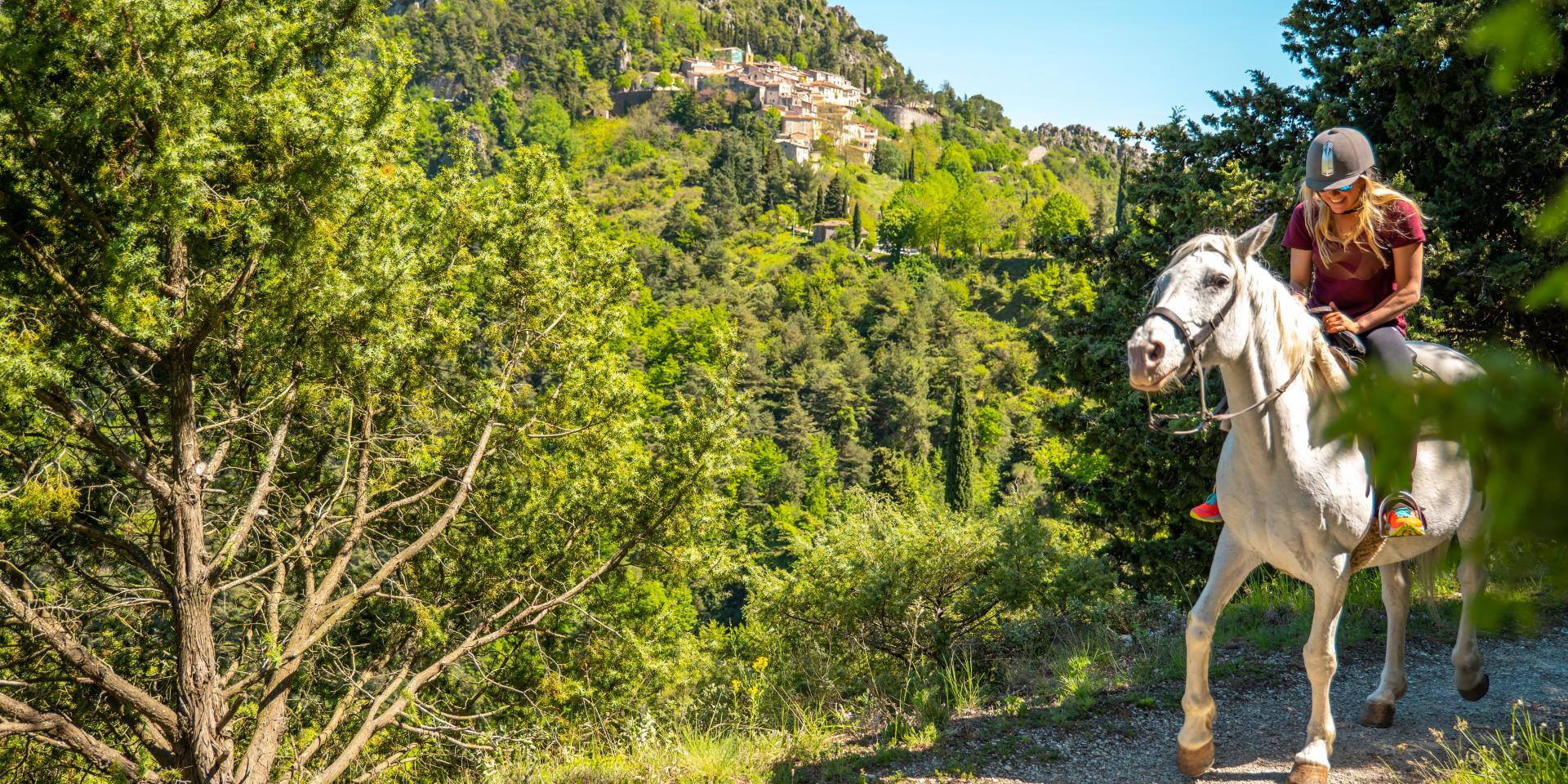 Micro-aventure à cheval