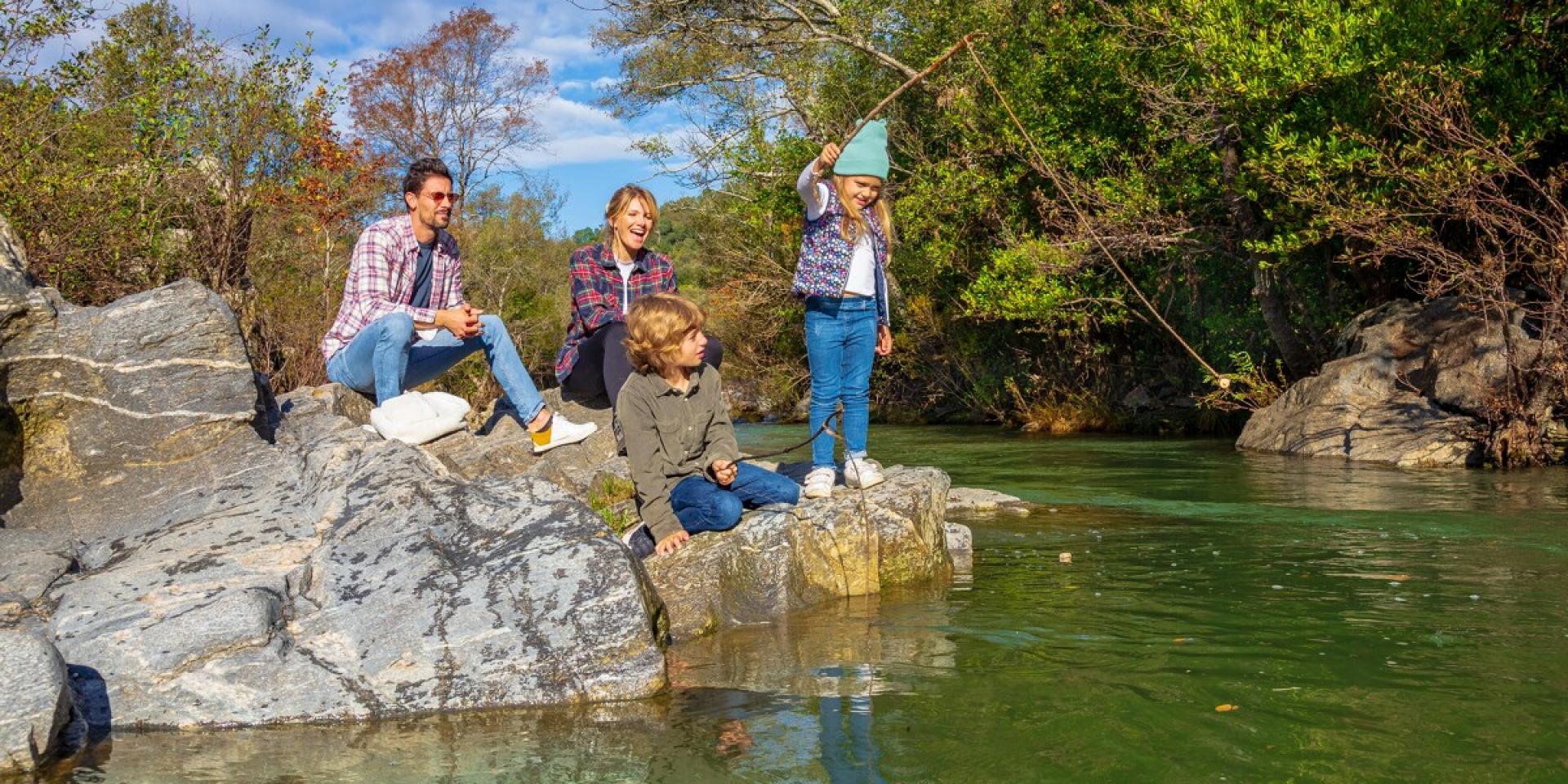 Balade en famille en automne