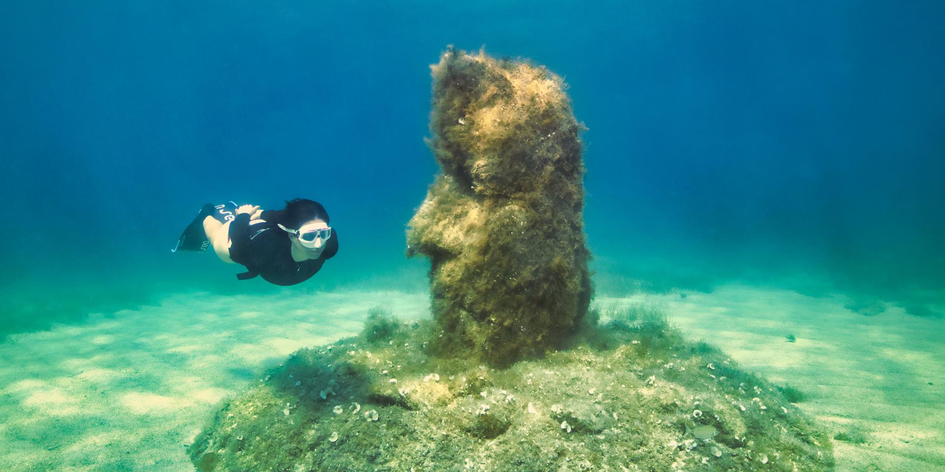L’écomusée sous-marin de Cannes : une plongée artistique unique