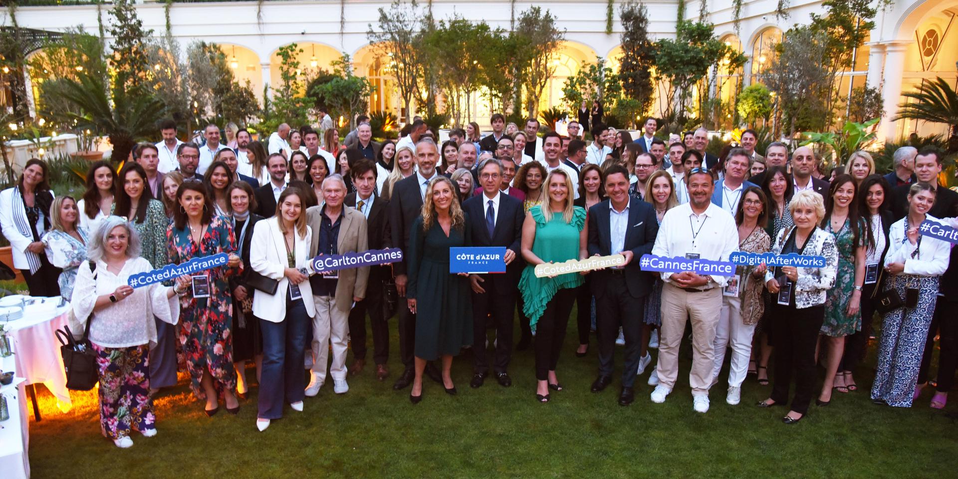 12ème édition des #DigitalAfterworks #CotedAzurFrance - Hôtel Carlton Cannes