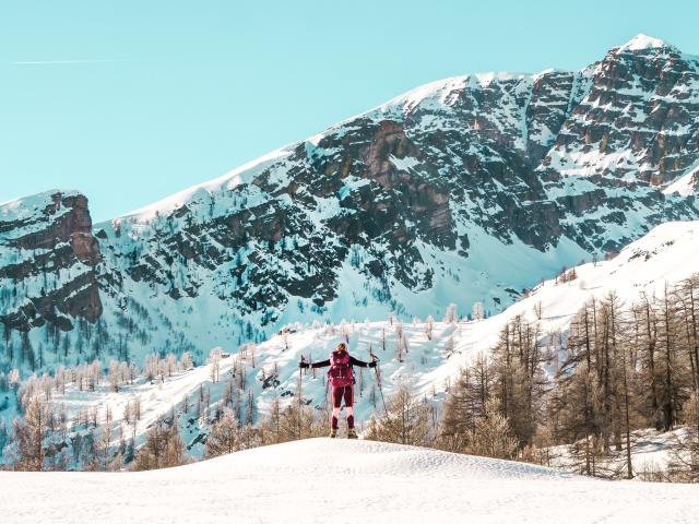 Casterino Randonnee Montagne Hiver Isabellefabre Crt Cote D Azur France1