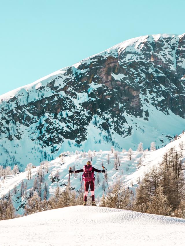 Casterino Wandern Berg Winter
