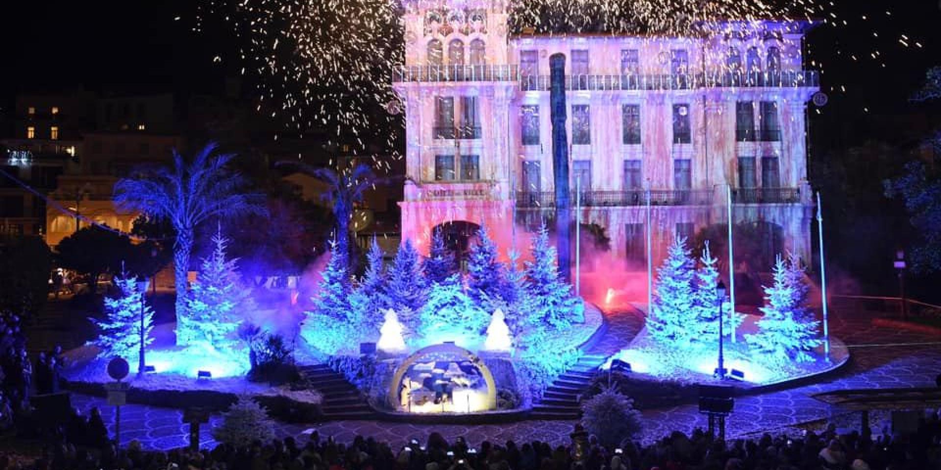 Illuminations Hotel De Ville1 Credit Ville Le Cannet