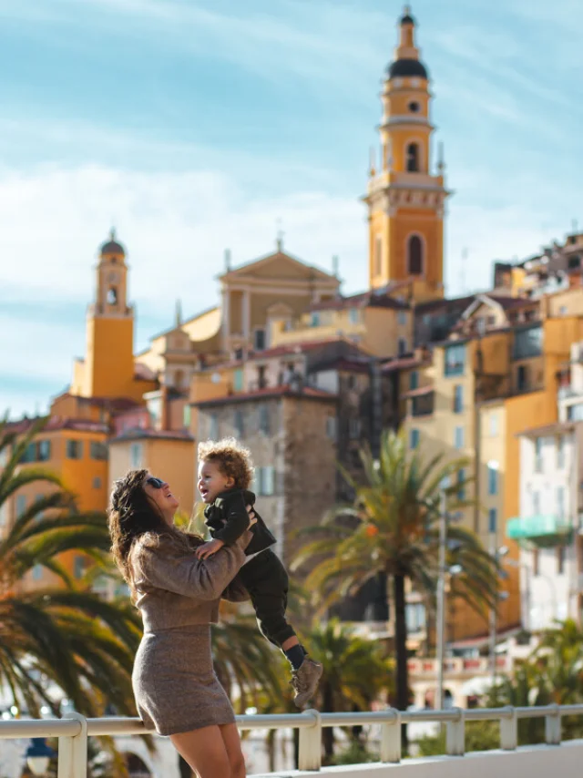 Familie in Menton Riviera & Merveilles