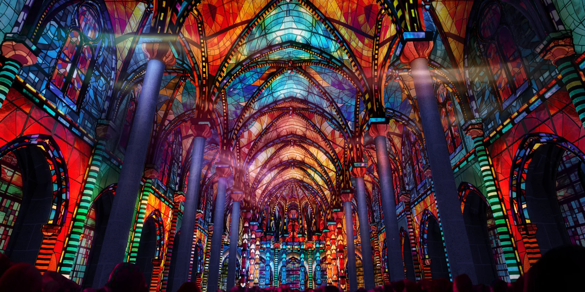 Comm Landschaft Nizza Kirchenfenster V02