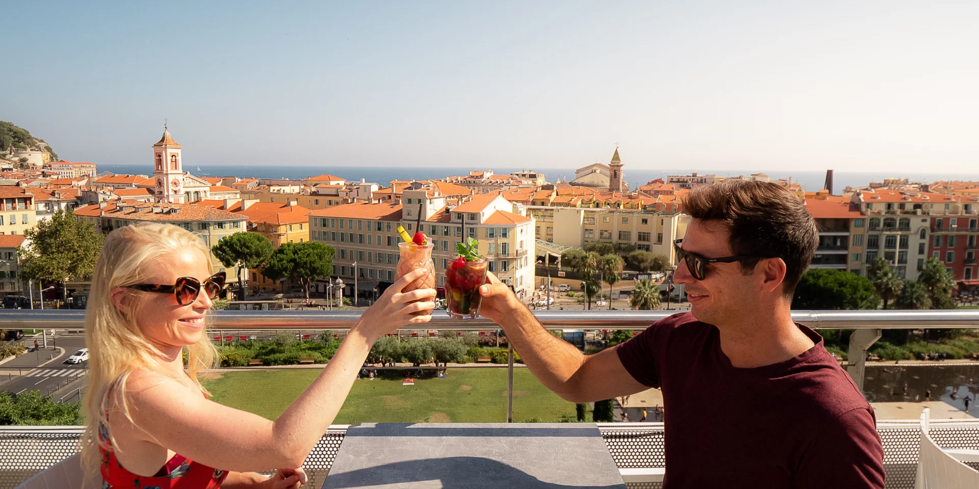 Couple Rooftop Hotel Aston Cote D'Azur France Olivierpuydebois3