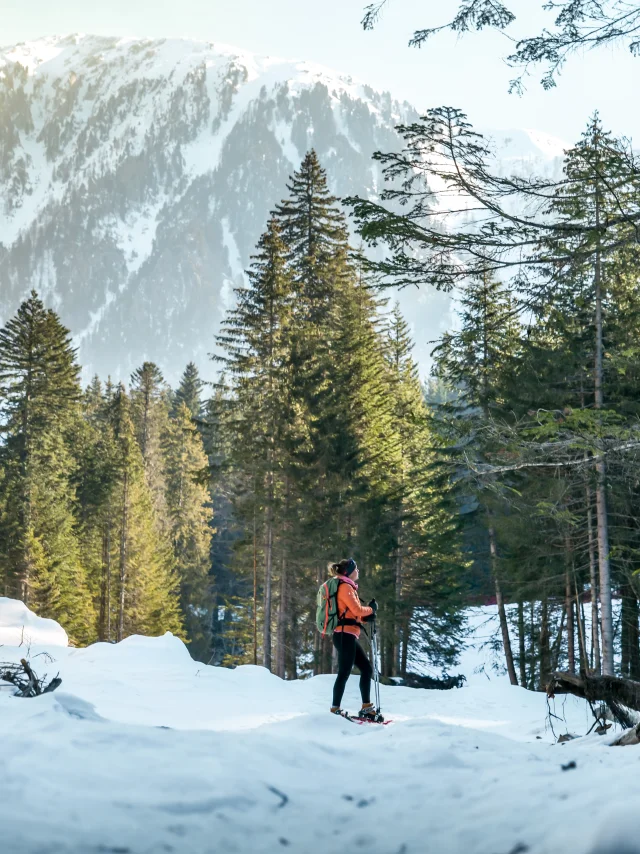 Snowshoeing Cote D'Azur France Isabellefabre2