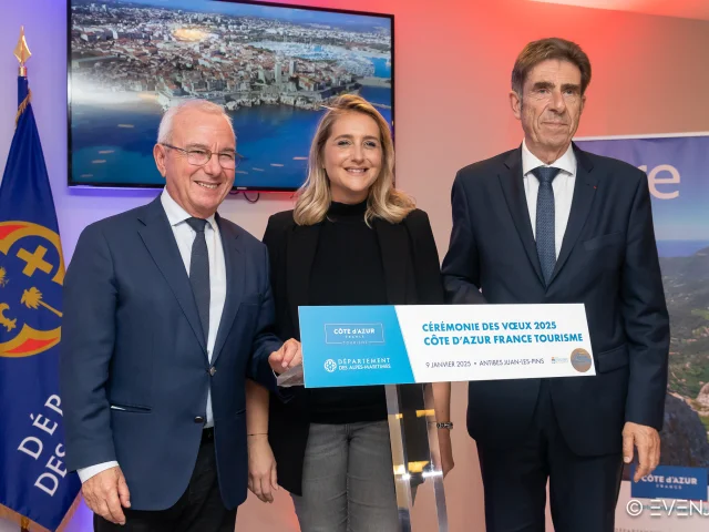 Cérémonie des vœux Côte d'Azur France Tourisme