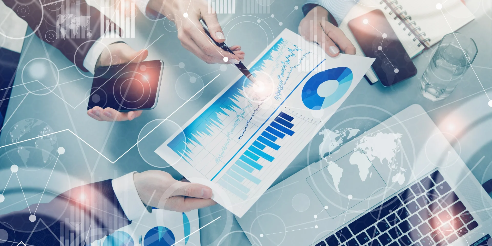 Teamwork with big data virtual interface