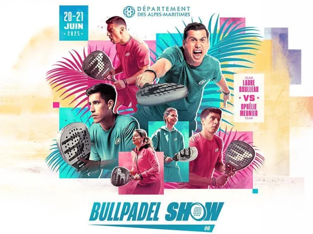 Bullpadel Show 2025 dans les Alpes-Maritimes : le padel à l’honneur les 20 & 21 juin