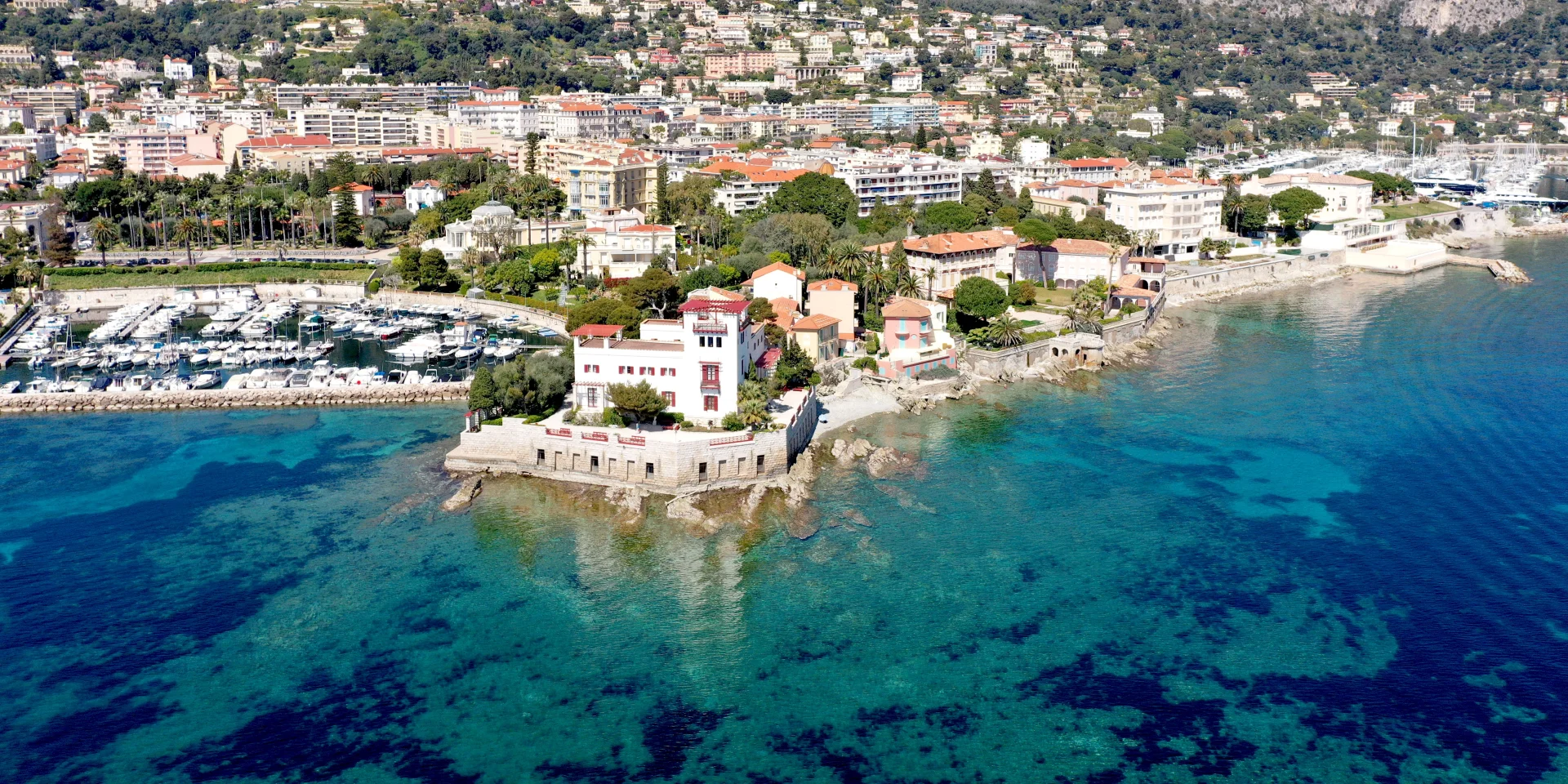 Beaulieu Sur Mer Cote D Azur Frankreich Tourismus Drone060