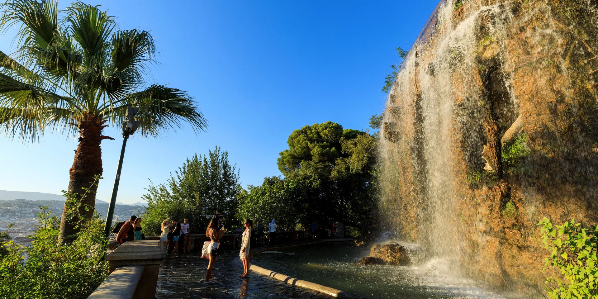 Nice Cascade Du Chateau Cote D Azur France Tourisme Camille Moirenc